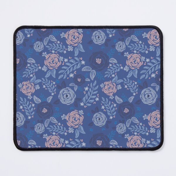 Item preview, Watercolor Roses, Blue designed and sold by serafineaandd.