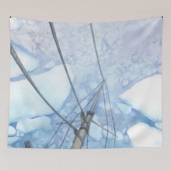 Item preview, Arctic Seas V by Kristina Gehrmann designed and sold by PlusOnePainting.