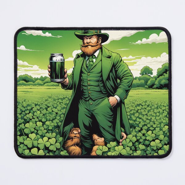 Item preview, Folk Art Leprechaun designed and sold by Colin Bentham.