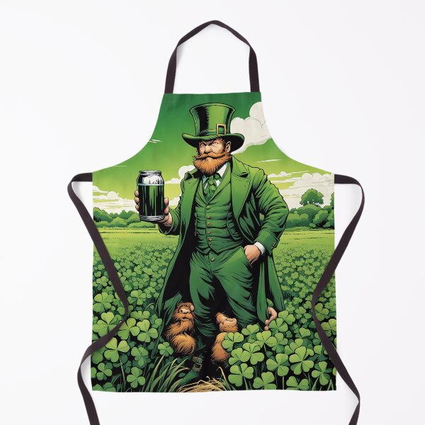 Item preview, Folk Art Leprechaun designed and sold by Colin Bentham.
