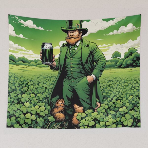 Item preview, Folk Art Leprechaun  designed and sold by Colin Bentham.