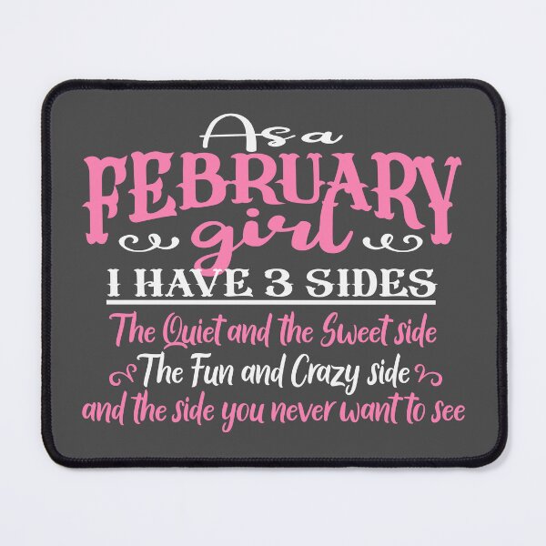 Item preview, As a February girl designed and sold by giftfromheart.