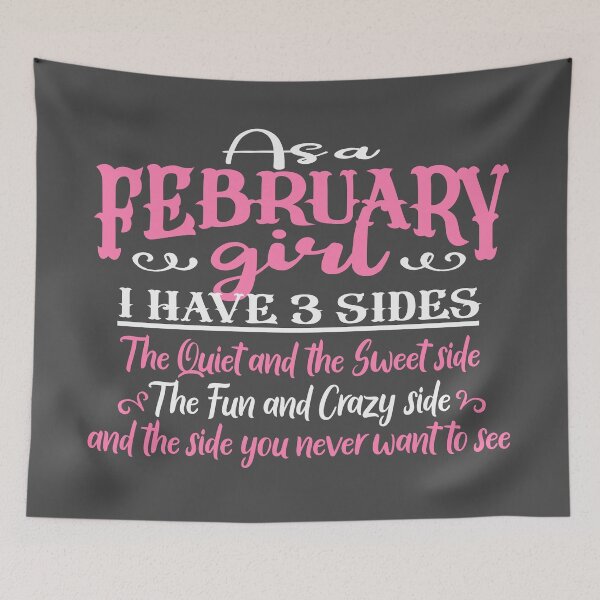Item preview, As a February girl designed and sold by giftfromheart.