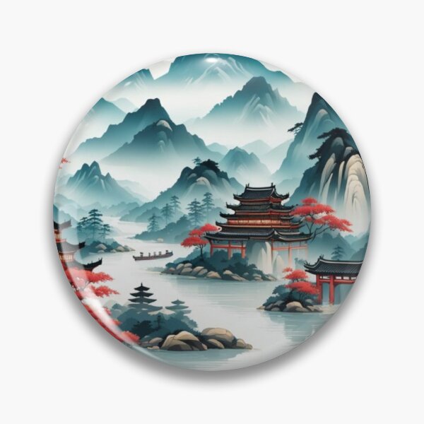 Item preview, Chinese mountain river designed and sold by JackFreestone.