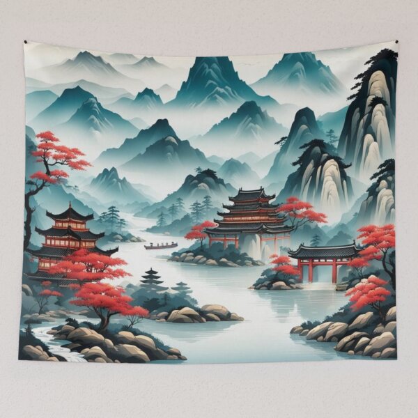 Item preview, Chinese mountain river designed and sold by JackFreestone.