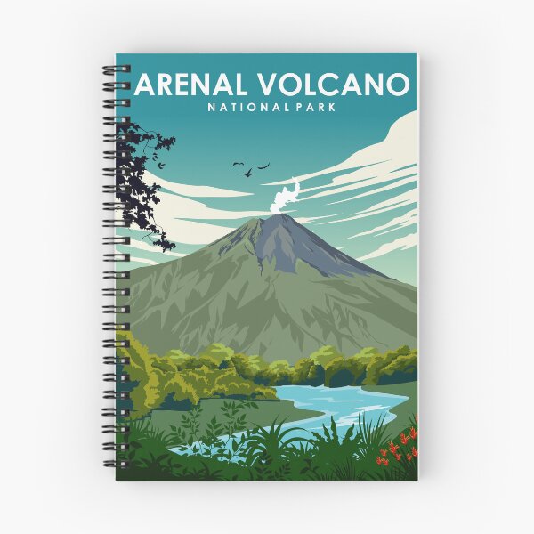 Item preview, Arenal Volcano Costa Rica Nature Travel Poster designed and sold by Stadify.