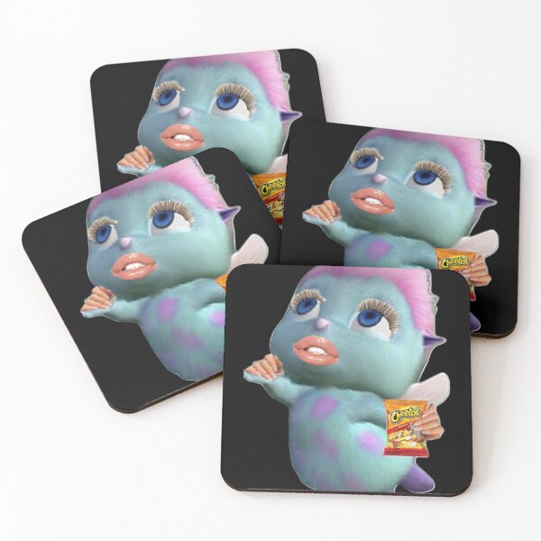 Item preview, Bibble (Fairytopia) Blue and Pink Cartoon Character - A Magical Design for Products designed and sold by Gatsbird Design.