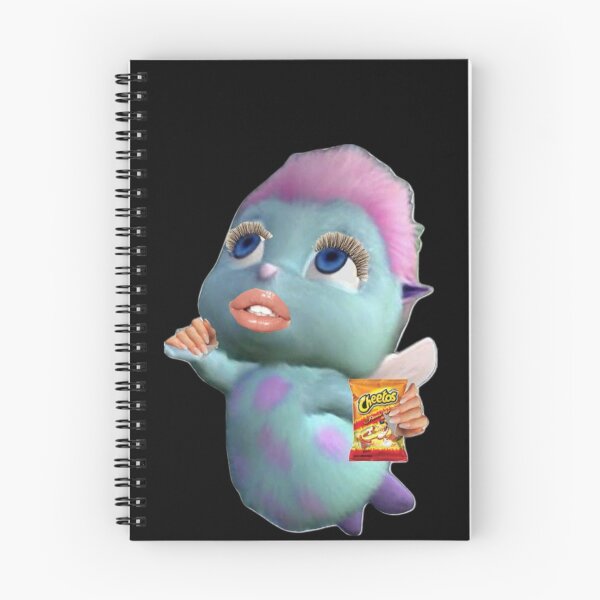 Item preview, Bibble (Fairytopia) Blue and Pink Cartoon Character - A Magical Design for Products designed and sold by Gatsbird Design.