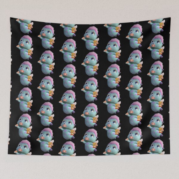 Item preview, Bibble (Fairytopia) Blue and Pink Cartoon Character - A Magical Design for Products designed and sold by Gatsbird Design.