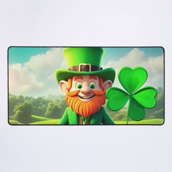 Item preview, Folk Art Leprechaun designed and sold by Colin Bentham.