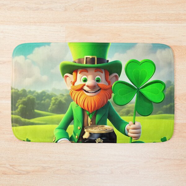 Item preview, Folk Art Leprechaun  designed and sold by Colin Bentham.