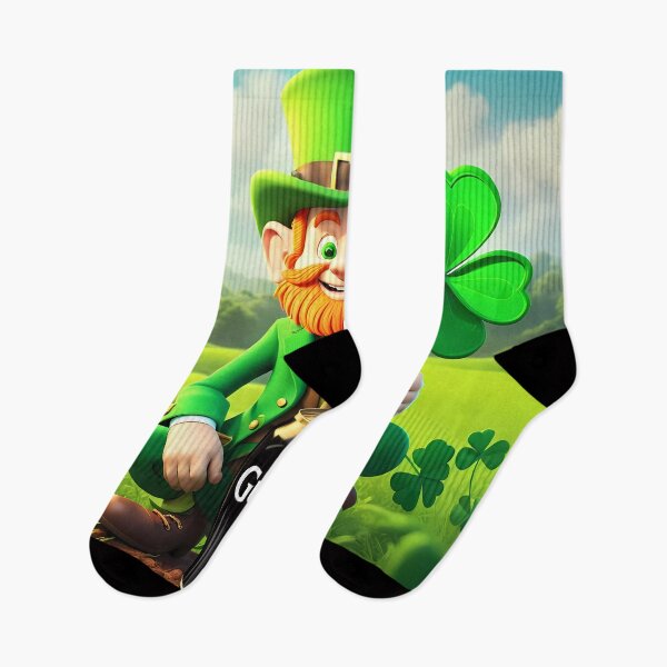 Item preview, Folk Art Leprechaun  designed and sold by Colin Bentham.