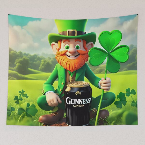 Item preview, Folk Art Leprechaun  designed and sold by Colin Bentham.