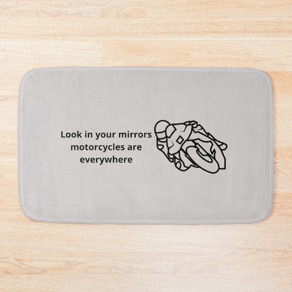 Item preview, Mirror Awareness   Motorcycles Are Everywhere Look In Your Mirrors designed and sold by DiySystem.