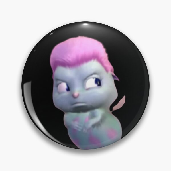Item preview, Bibble (Fairytopia) Blue and Pink Cartoon Character Image for Products designed and sold by Gatsbird Design.