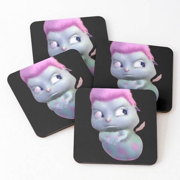 Item preview, Bibble (Fairytopia) Blue and Pink Cartoon Character Image for Products designed and sold by Gatsbird Design.