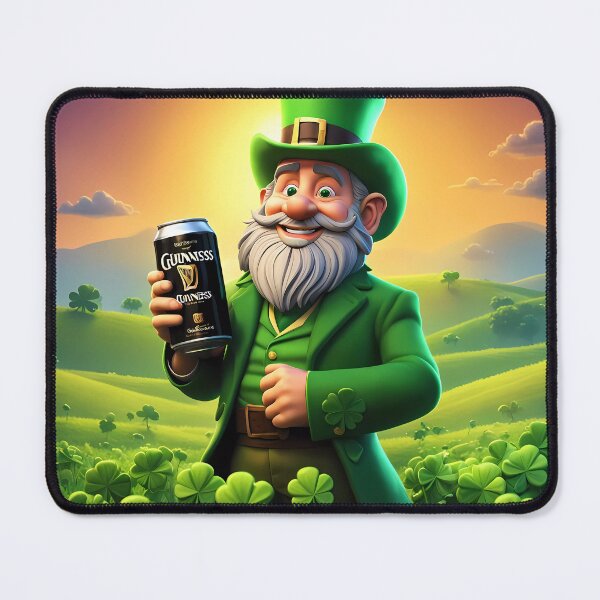 Item preview, Folk Art Leprechaun designed and sold by Colin Bentham.