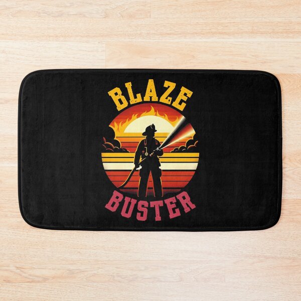 Item preview, Cool funny brave firefighter quote design. Blaze buster vintage firefighter heroic design. designed and sold by Unitepeople.