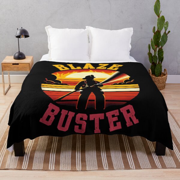 Item preview, Cool funny brave firefighter quote design. Blaze buster vintage firefighter heroic design. designed and sold by Unitepeople.