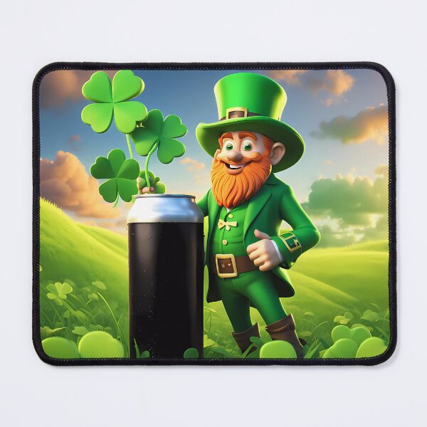 Item preview, Folk Art Leprechaun  designed and sold by Colin Bentham.