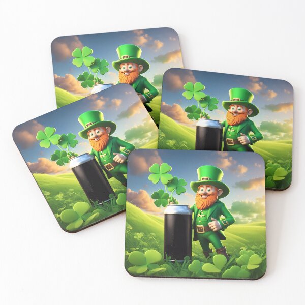 Item preview, Folk Art Leprechaun  designed and sold by Colin Bentham.