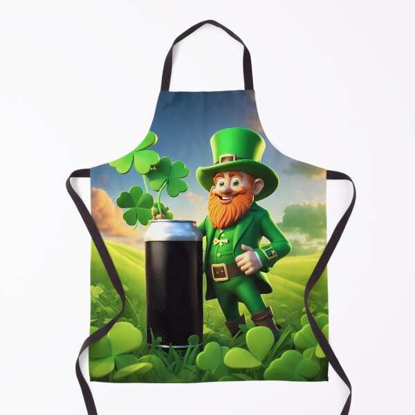 Item preview, Folk Art Leprechaun designed and sold by Colin Bentham.