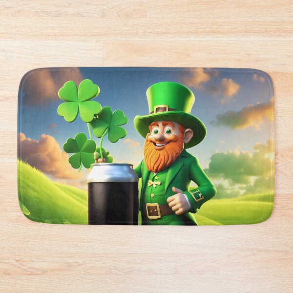 Item preview, Folk Art Leprechaun  designed and sold by Colin Bentham.