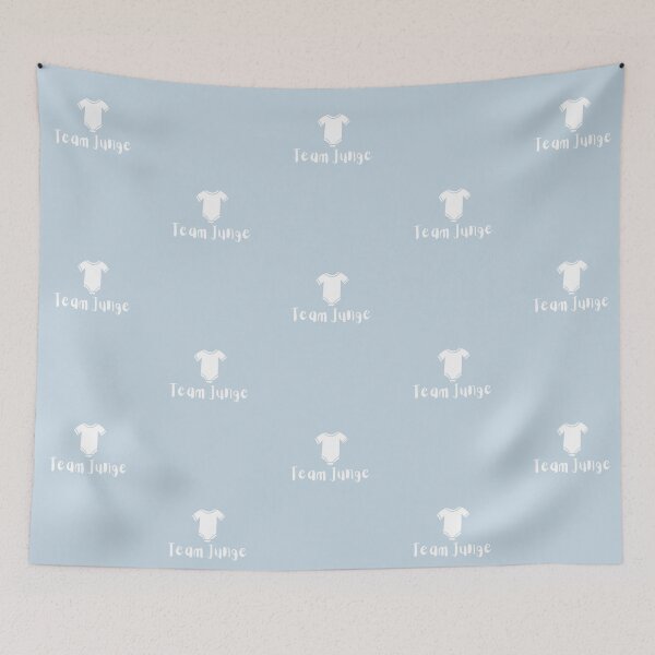 Item preview, Team Junge | Pastel Blue Background designed and sold by RM-Journey.
