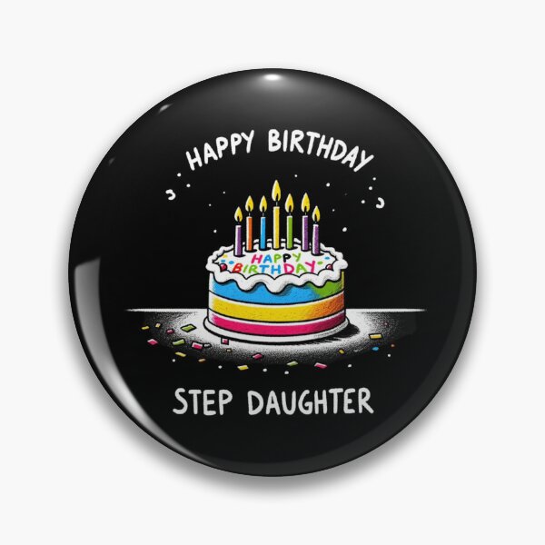 Item preview, Happy Birthday Step Daughter - Celebratory Image for Products designed and sold by Gatsbird Design.