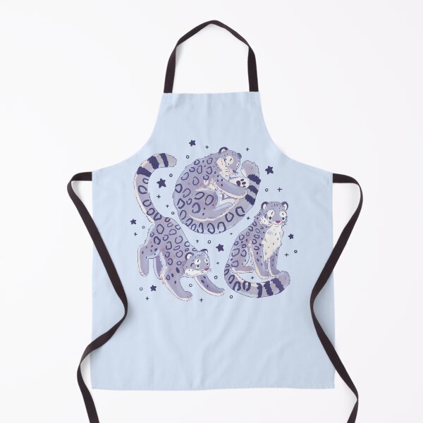 Item preview, Snow leopard cute art designed and sold by YaraCuteArt.
