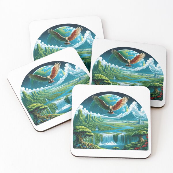 Item preview, Embracing a Utopian Vision: Where Nature Meets the Future designed and sold by jgvisualarts.