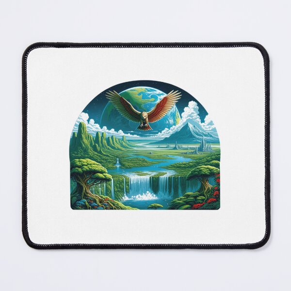 Item preview, Embracing a Utopian Vision: Where Nature Meets the Future designed and sold by jgvisualarts.