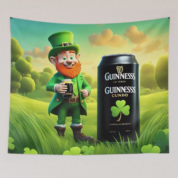 Item preview, Folk Art Leprechaun  designed and sold by Colin Bentham.