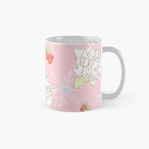 Item preview, Christmas Rose Pink designed and sold by hahaha-creative.