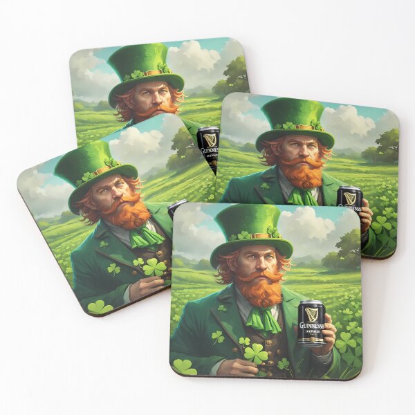 Item preview, Folk Art Leprechaun  designed and sold by Colin Bentham.
