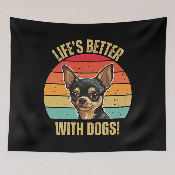 Item preview, Life's Better With Dogs  designed and sold by AussieWonders.