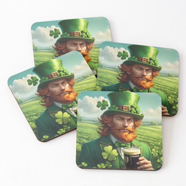 Item preview, Folk Art Leprechaun  designed and sold by Colin Bentham.
