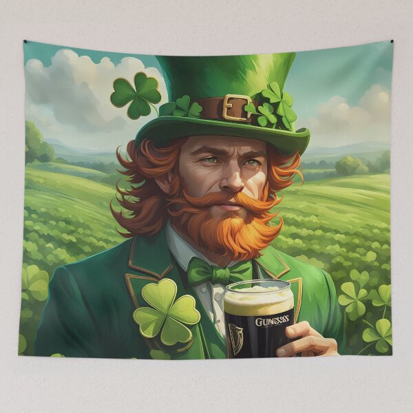 Item preview, Folk Art Leprechaun  designed and sold by Colin Bentham.