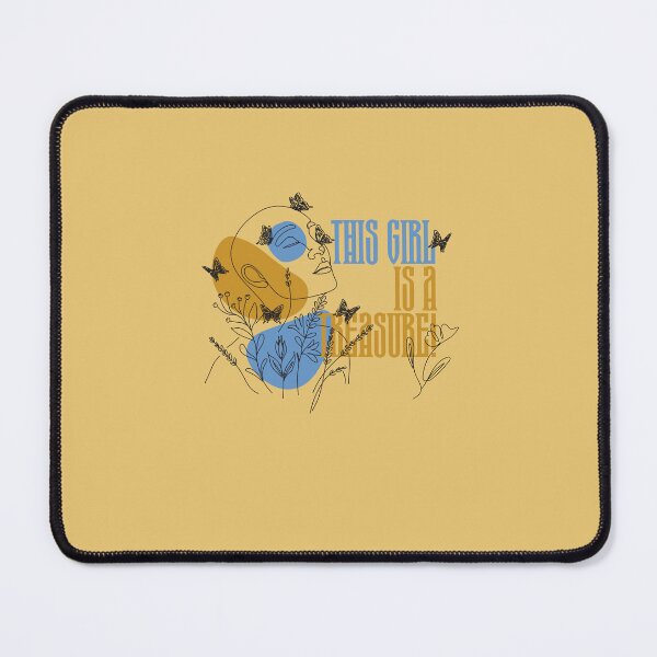 Item preview, This Girl is a Treasure! | Yellow Background designed and sold by RM-Journey.