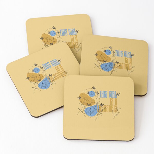 Item preview, This Girl is a Treasure! | Yellow Background designed and sold by RM-Journey.