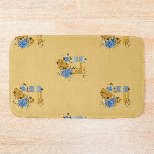Item preview, This Girl is a Treasure! | Yellow Background designed and sold by RM-Journey.