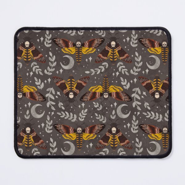 Item preview, Skull Moths, Grey designed and sold by serafineaandd.