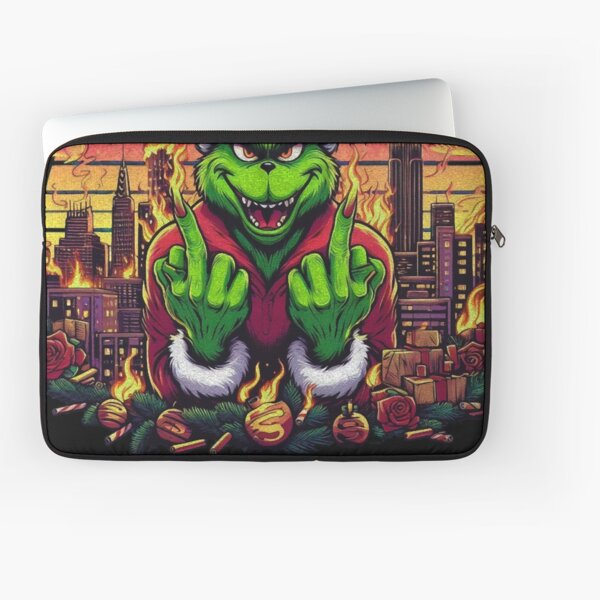 Item preview, Grinch Middle Finger designed and sold by RebecaAlmarza.