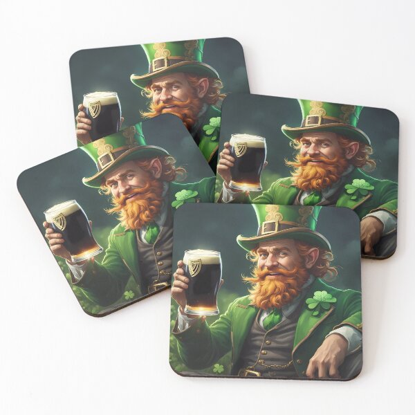 Item preview, Folk Art Leprechaun  designed and sold by Colin Bentham.