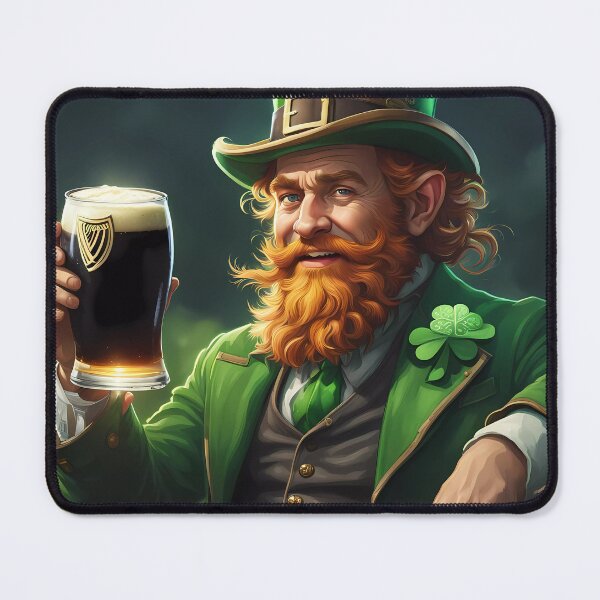 Item preview, Folk Art Leprechaun designed and sold by Colin Bentham.