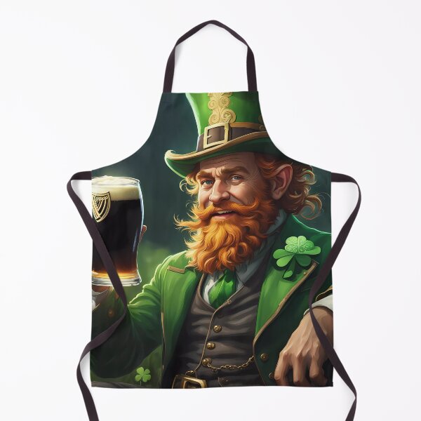 Item preview, Folk Art Leprechaun designed and sold by Colin Bentham.