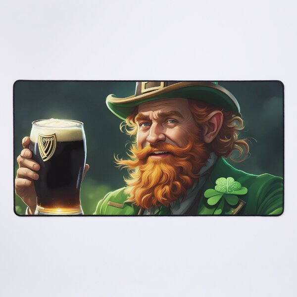 Item preview, Folk Art Leprechaun  designed and sold by Colin Bentham.