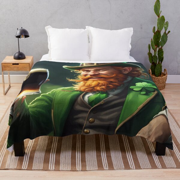 Item preview, Folk Art Leprechaun designed and sold by Colin Bentham.