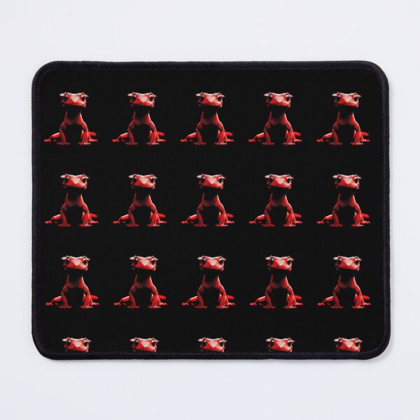 Item preview, Red Crested Gecko Striking Pose - Premium Product Print designed and sold by Gatsbird Design.