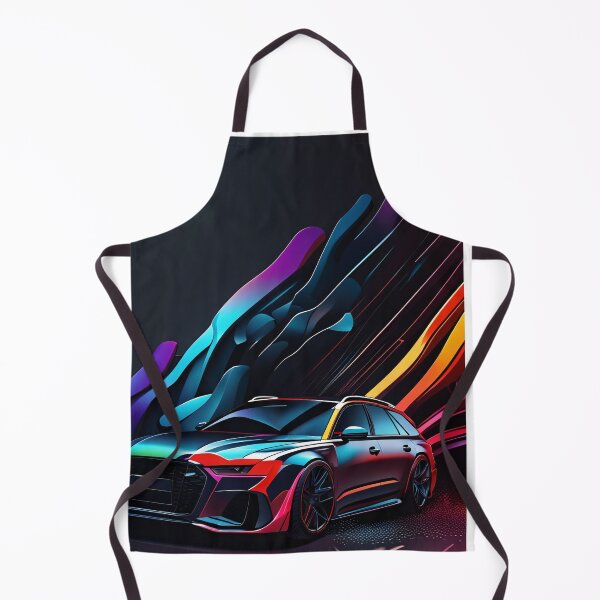 Item preview, Audi station wagon abstract poster design designed and sold by Salimgor Hangaround Music.